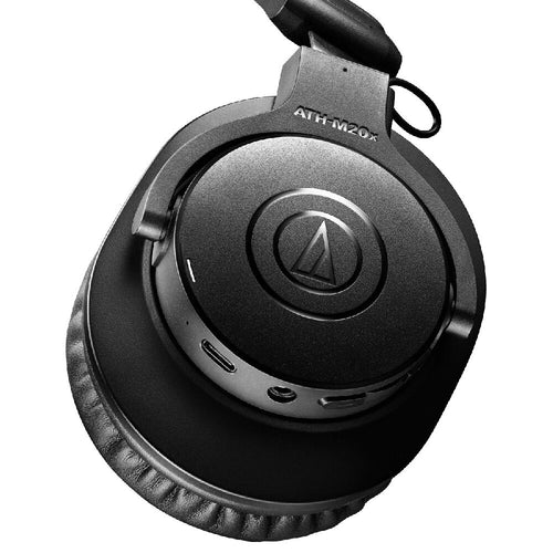 Audio-Technica  ATH-M20xBT Wireless Over-Ear Headphones (Black)