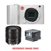 Leica T Typ 701 SIlver with 18-56mm f/3.5-5.6 Vario-Elmar-T Lens and Leica Visoflex - Second Han