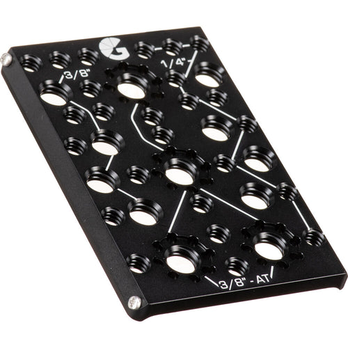 Bright Tangerine LeftField 3 QR Baseplate (Standard) for RED Komodo & Komodo-X