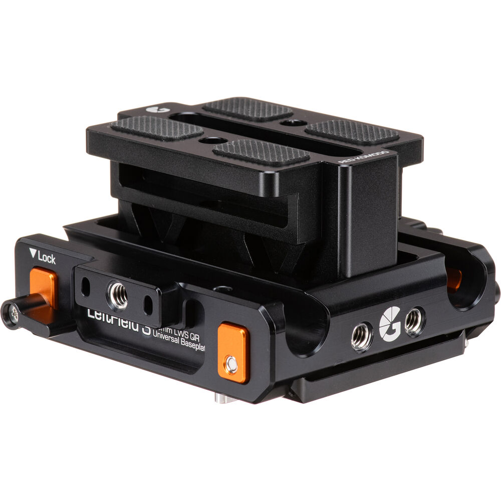 Bright Tangerine LeftField 3 QR Baseplate (Standard) for RED Komodo ...