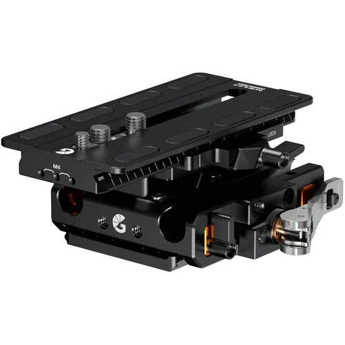 Bright Tangerine LeftField 3 QR Baseplate for RED KOMODO/KOMODO-X (DJI RS 4 & RS 3)