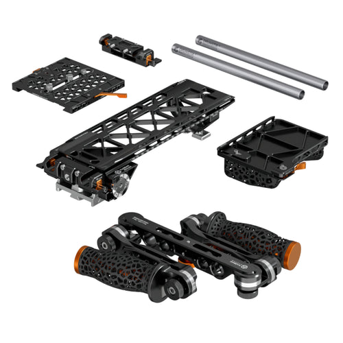 Bright Tangerine KASBAH Atman Universal Shoulder Rig & Hand Grip Kit (One-Axis BUD VCT-14)