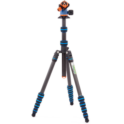 3 Legged Thing - Punks Brian 2.0 Tripod Kit with AirHed Neo 2.0 - Black/Blue