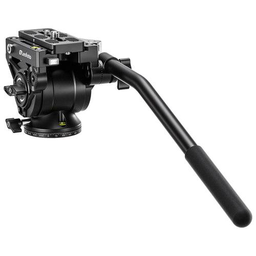 Leofoto BV-10L 60mm Base Lever Release Video Fluid Head with Arca PU-90 Plate