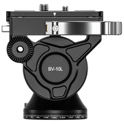 Leofoto BV-10L 60mm Base Lever Release Video Fluid Head with Arca PU-90 Plate