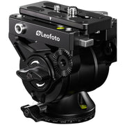 Leofoto BV-10L 60mm Base Lever Release Video Fluid Head with Arca PU-90 Plate
