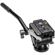 Leofoto BV-10L 60mm Base Lever Release Video Fluid Head with Arca PU-90 Plate
