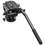 Leofoto BV-10L 60mm Base Lever Release Video Fluid Head with Arca PU-90 Plate