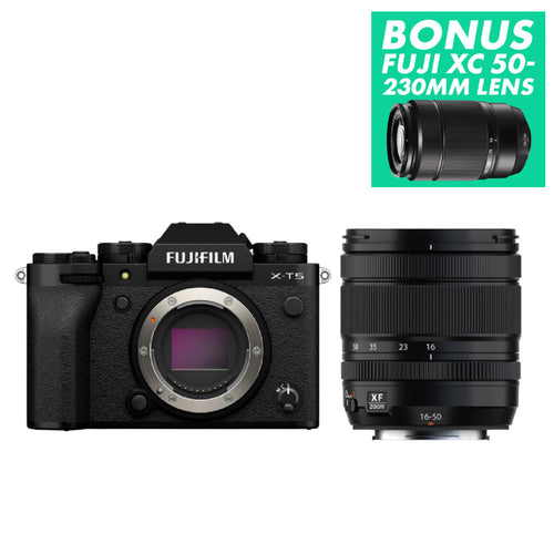 Fujifilm X-T5 Mirrorless Camera with XF 16-50mm Lens