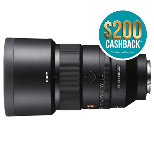 Sony FE 135mm f/1.8 GM Lens