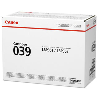 Canon CART039 Toner Cartridge 6000 Pages - Black