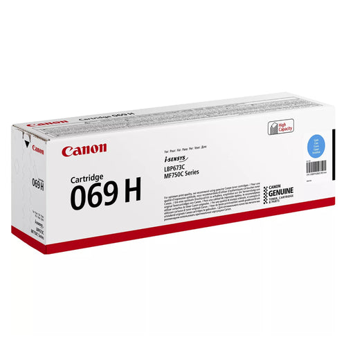 Canon CART069HC High Yield Toner Cartridge Cyan - 5500 Pages