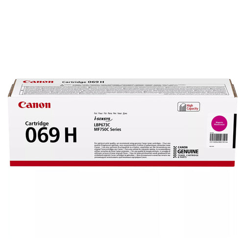 Canon CART069HM High Yield Toner Cartridge Magenta - 5500 Pages