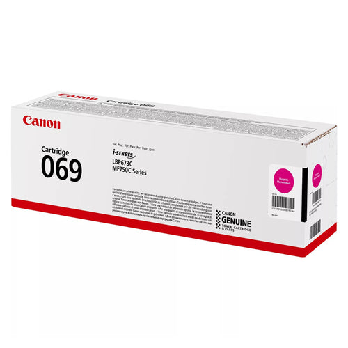 Canon CART069M Toner Cartridge Magenta - 1900 Pages