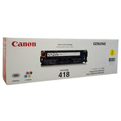 Canon CART418Y Toner Cartridge 2900 Pages - Yellow