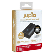 Jupio Canon Value Pack: 2 x LP-E6NH Ultra Batteries & Dual Charger