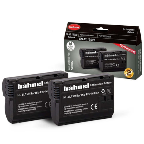 Hahnel Digital Still battery LP-E6 Twin Pack 1650mAh 7.2V