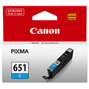 Canon CLI651C Inkjet Cartridge 330 Pages - Cyan
