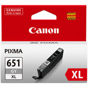 Canon CLI651XLGY Ink Cartridge High Yield - Grey
