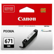 Canon CLI671BK Ink Cartridge 1105 Pages - Black
