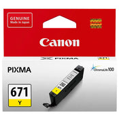 Canon CLI671Y Ink Cartridge - Yellow
