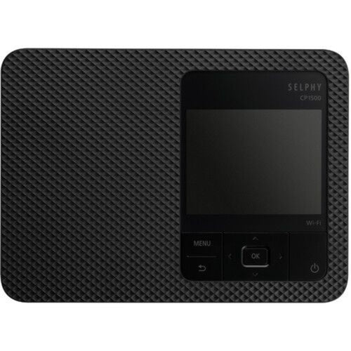 Canon CP1500BK Selphy Compact Photo Printer - Black