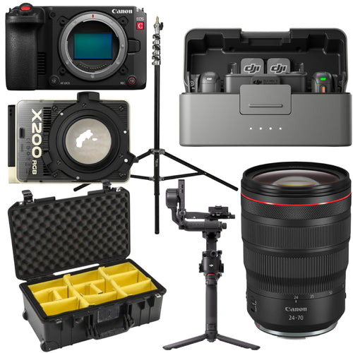 Canon EOS C50 with RF 24-70mm f/2.8L IS USM Lens (Pro Kit)