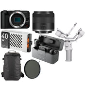 Canon EOS R50 V with RF-S 14-30mm f/4-6.3 IS STM PZ Lens (Starter Kit)