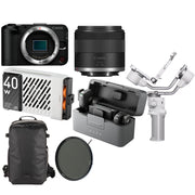 Canon EOS R50 V with RF-S 14-30mm f/4-6.3 IS STM PZ Lens (Starter Kit)