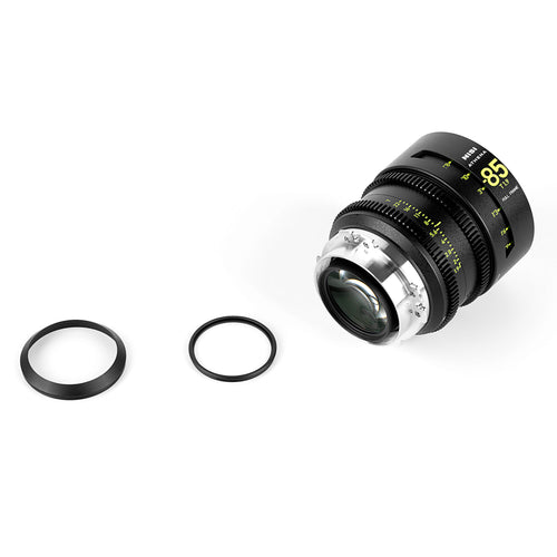 NiSi ATHENA PRIME Full Frame Cinema Lens Kit with 5 Lenses 14mm T2.4, 25mm T1.9, 35mm T1.9, 50mm T1.9, 85mm T1.9 + Hard Case (PL Mount)