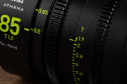 NiSi ATHENA PRIME Full Frame Cinema Lens Kit with 5 Lenses 14mm T2.4, 25mm T1.9, 35mm T1.9, 50mm T1.9, 85mm T1.9 + Hard Case (RF Mount)