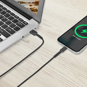 Bonelk Long-Life Easy Grip USB-A to Lightning Cable 120 cm