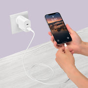 Bonelk Long-Life Easy Grip USB-A to Lightning Cable 200 cm (White)