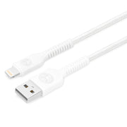 Bonelk Long-Life Easy Grip USB-A to Lightning Cable 200 cm (White)