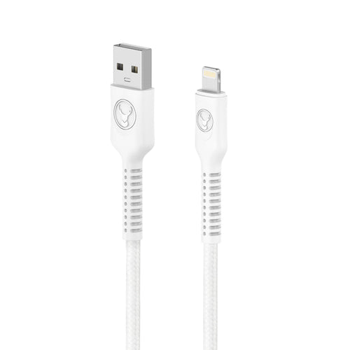 Bonelk Long-Life Easy Grip USB-A to Lightning Cable 200 cm (White)