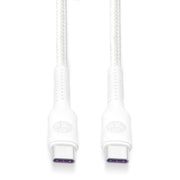 Bonelk Long-Life Easy Grip USB-C to USB-C Cable, 100W 120 cm