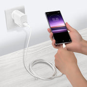Bonelk Long-Life Easy Grip USB-A to USB-C Cable, 60W
