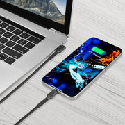 Bonelk Long-Life Easy Grip USB-C to USB-C Right Angle Cable, 100W (Black)