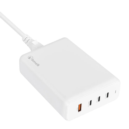 Bonelk 240W Multi-Port Desktop Charger, 3 x USB-C / 1 x USB-A