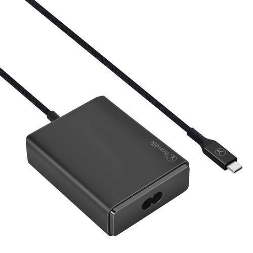 Bonelk GaN Desktop Charger, USB-C LL Cable, PD 3.0 100W - Black