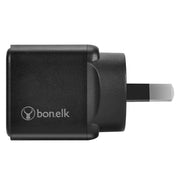 Bonelk 30W PD USB-C Wall Charger + Easy Grip Cable - Black