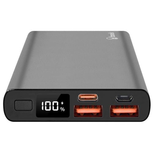 Bonelk Eco Series Slim Power Bank 10,000mAh, PD20W / QC 18W - Black