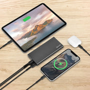 Bonelk Eco Series Slim Power Bank 10,000mAh, PD20W / QC 18W - Black