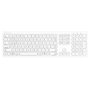 Bonelk KM-447 Slim Wireless Keyboard and Mouse Combo (Mac/Win/iOS/Android) (White)