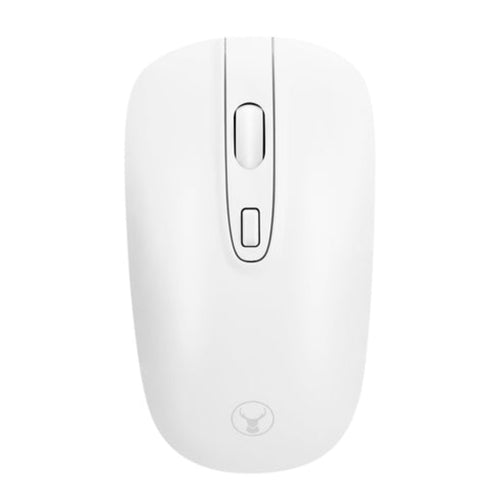 Bonelk KM-447 Slim Wireless Keyboard and Mouse Combo (Mac/Win/iOS/Android) (White)