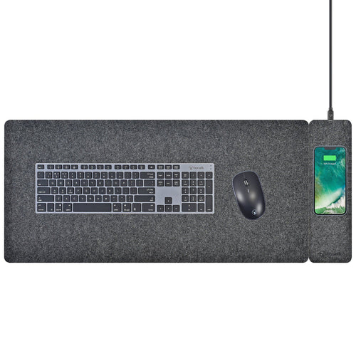 Bonelk Desk Mat Qi Split - Grey