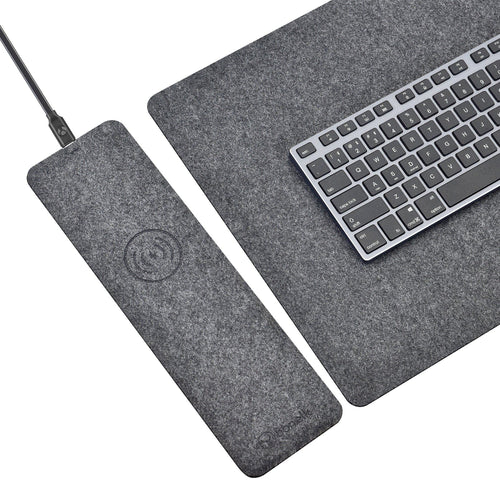 Bonelk Desk Mat Qi Split - Grey