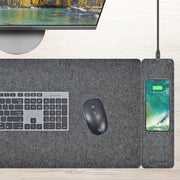 Bonelk Desk Mat Qi Split - Grey