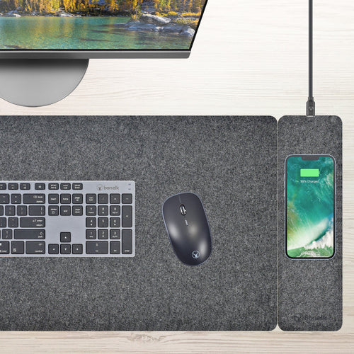 Bonelk Desk Mat Qi Split - Grey