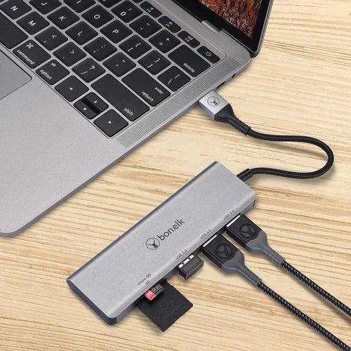 Bonelk Long-Life USB-A 5-in-1 Multiport Hub